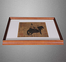 通川书画装裱配框服务案例